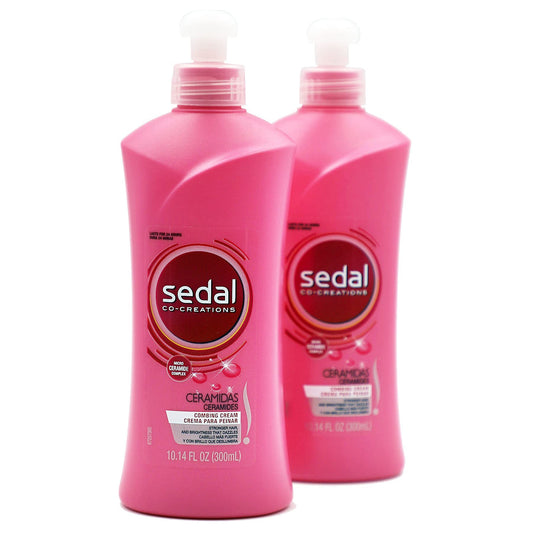 Sedal Co-Creations Ceramidas Leave In Hair Moisturizing Conditioner, 2-Pack, 10.14 Fl Oz, Bottles Beauty & Personal Care Sedal