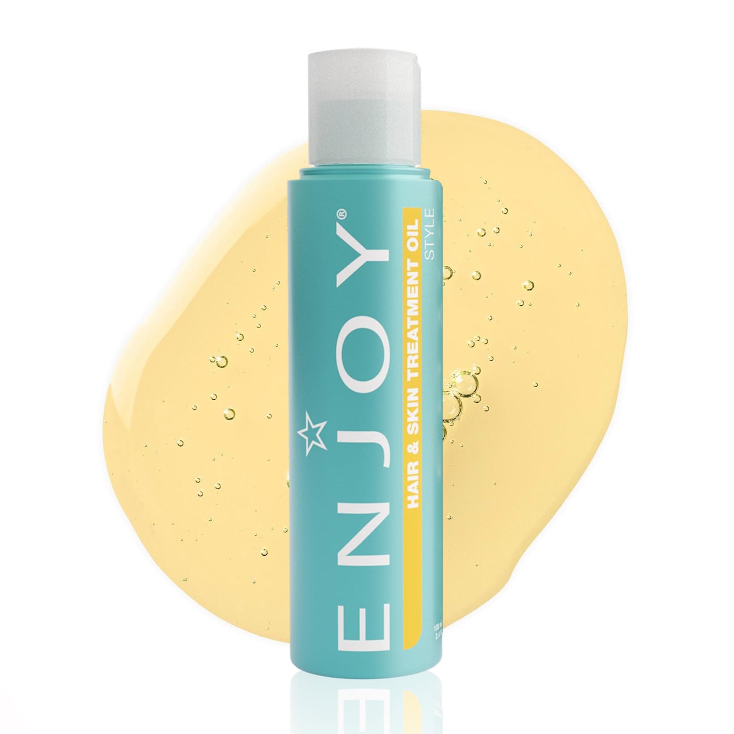Enjoy Hair & Skin Treatment Oil - Lightweight, Non Greasy Hydration for Fast Drying & Smooth Finish (3.4 oz) Beauty & Personal Care Enjoy