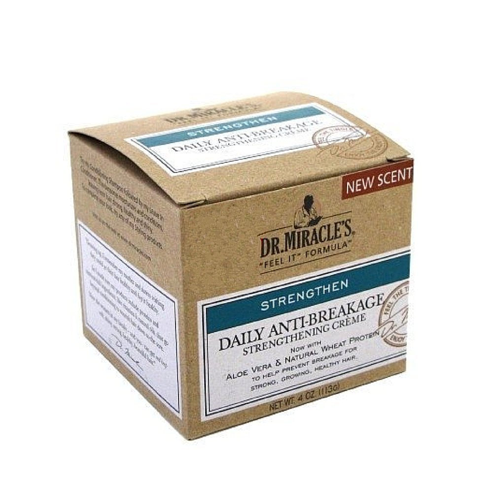 Dr. Miracles Strengthen Daily Anti-Break Strength Creme 4oz Beauty & Personal Care Dr. Miracle's