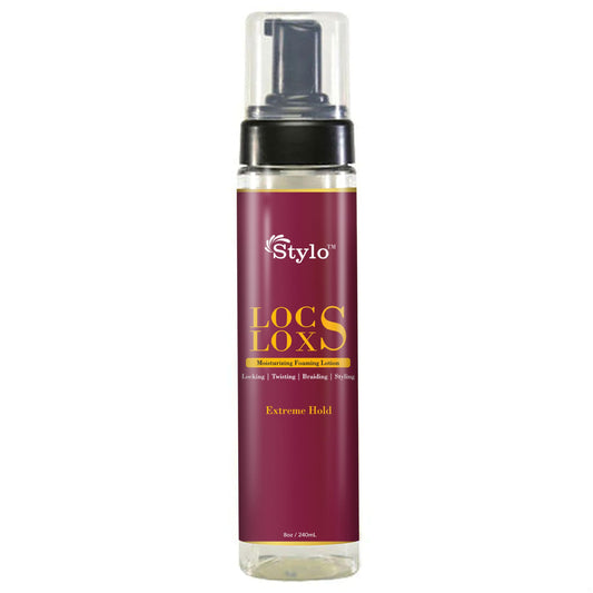 J. AMILA Stylo Locs Moisturizing Foaming Lotion - 8oz Extreme Hold for Ultimate Style and Moisture in Your Locks. Beauty & Personal Care J. AMILA