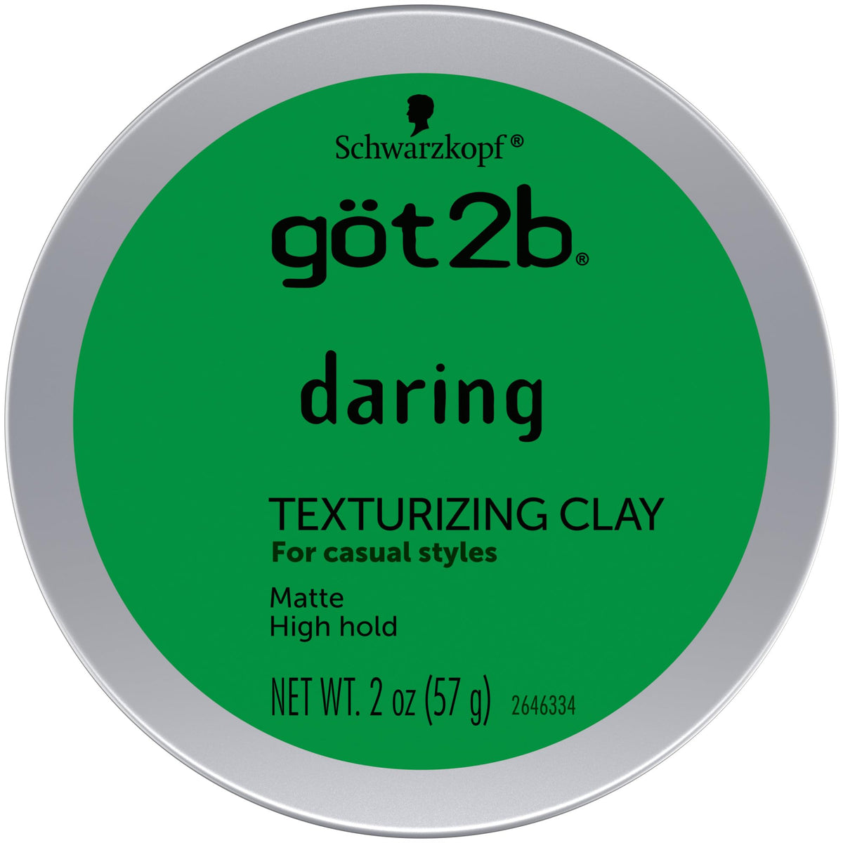 got2b Daring Texturizing Clay, 2 Fl Oz, Matte Finish and High Hold Styling Hair Clay For Men and Women, Non-Greasy, Non-Sticky Hair Texturizer Beauty & Personal Care Got2B