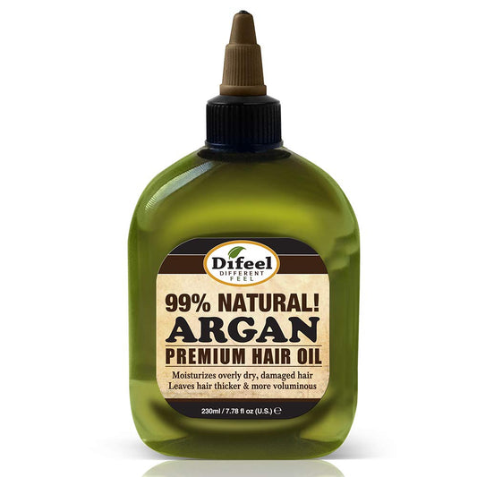 Difeel Premium Natural Hair Oil - Argan Oil 7.1 ounce (2-Pack) Beauty & Personal Care Difeel