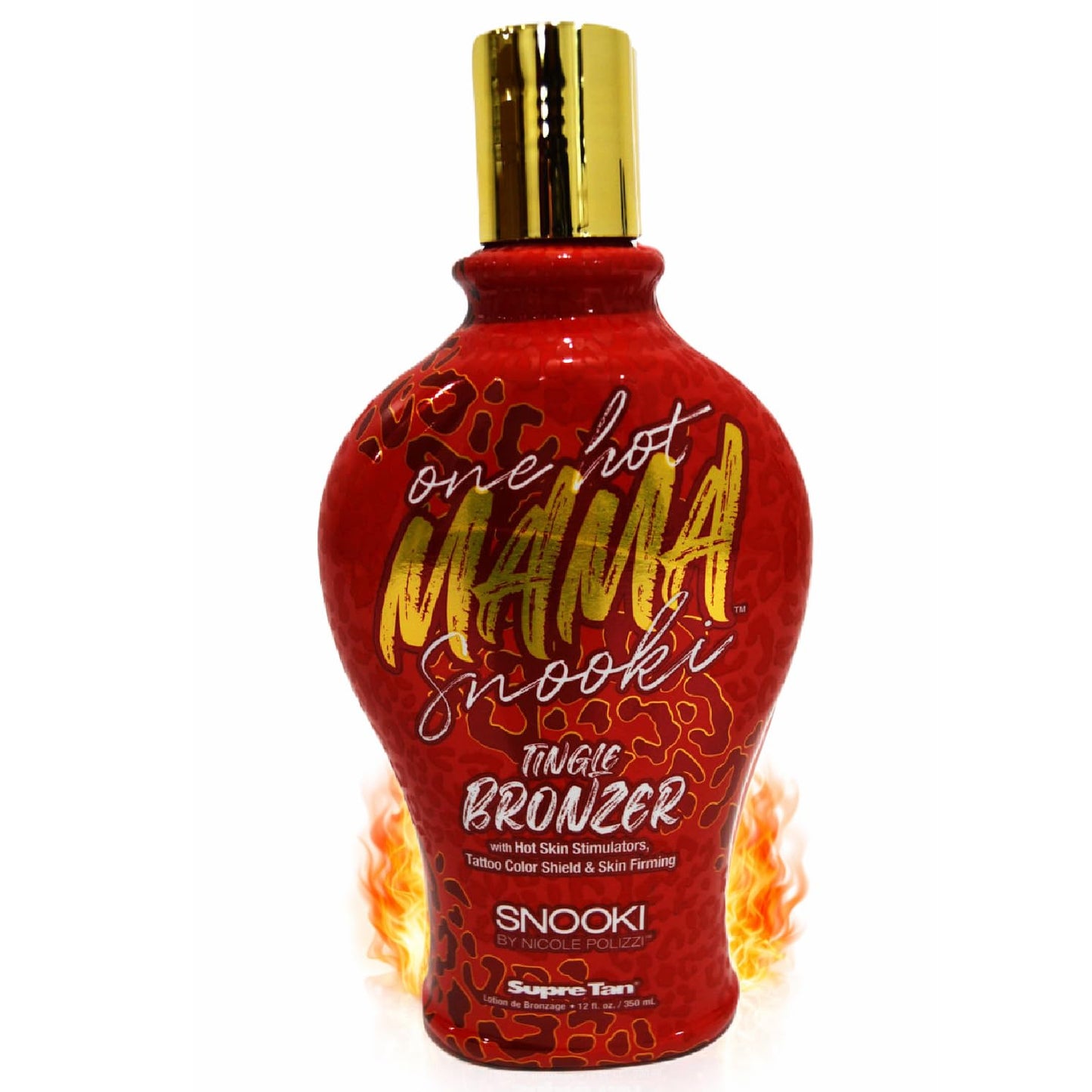 Snooki One Hot Mama Tingle bronzer with Hot Skin Stimulators, Tattoo Color Shield & Skin Firming 12oz Beauty & Personal Care Supre