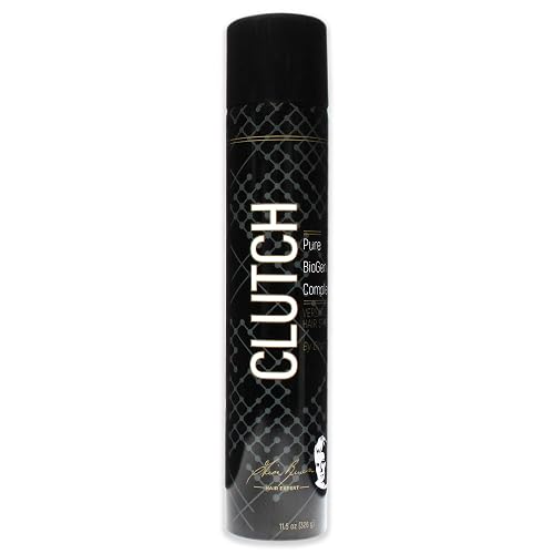 By Gina Clutch Pure BioGen Complex Hair Spray by Colours By Gina for Unisex - 11.5 oz Hair Spray Beauty & Personal Care Colours By Gina