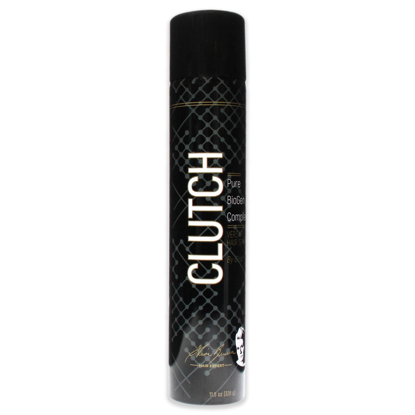 By Gina Clutch Pure BioGen Complex Hair Spray by Colours By Gina for Unisex - 11.5 oz Hair Spray Beauty & Personal Care Colours By Gina