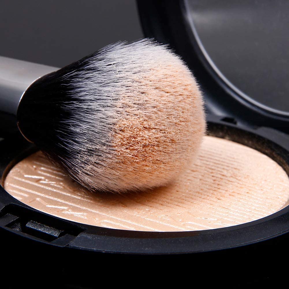 DUcare Makeup Brushes 3Pcs Foundation Contour Bronzer Brush,Concealer Brush,Blusher Powder Brush, Face Kabuki Travel Buffing Stippling Liquid Blending Beauty & Personal Care DUcare