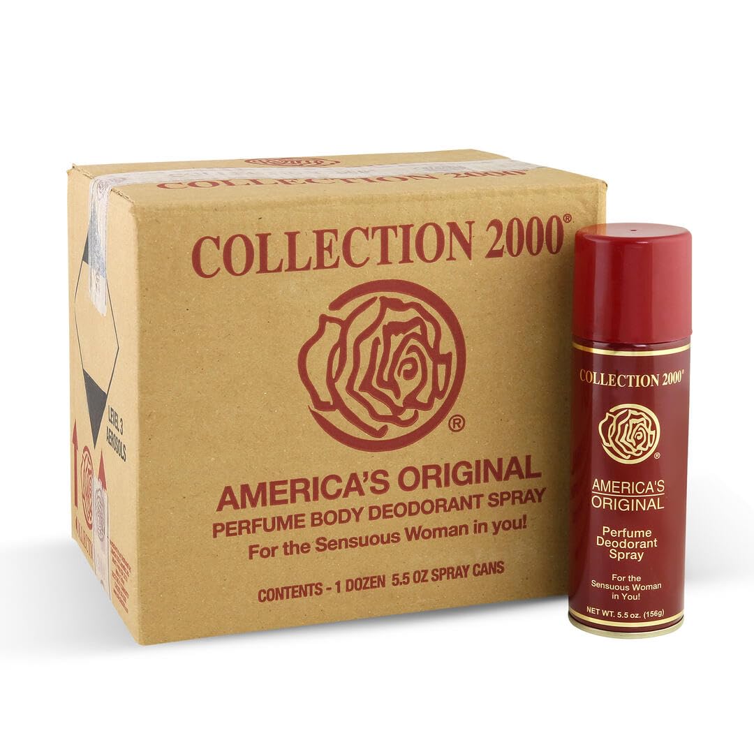 Original Collection 2000 Spray Deodorant for Women 5.5oz-156g (12 Pack) Beauty and Personal Care Collection