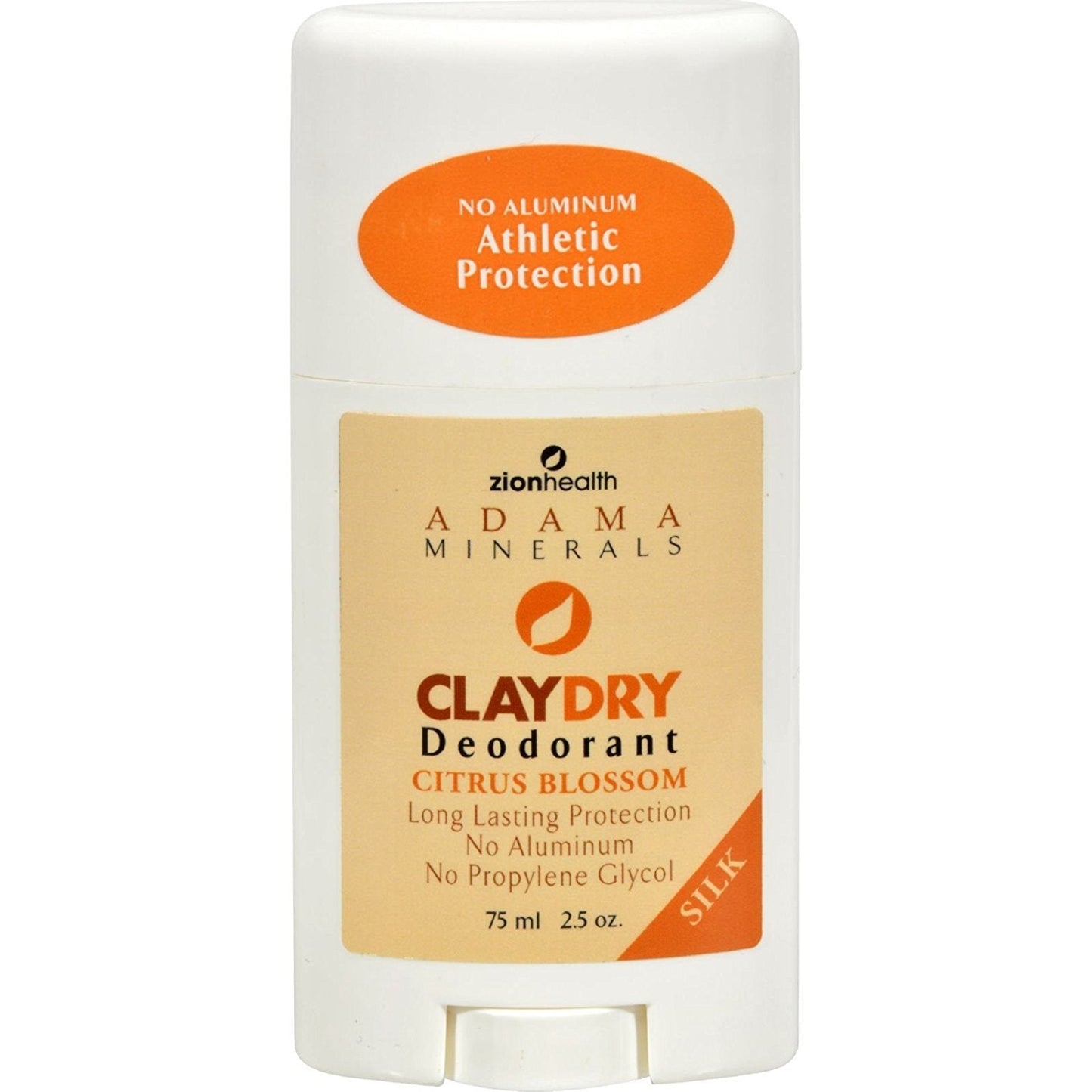 Deodorant,Clay,Dry,Citrus Beauty and Personal Care Adama Minerals