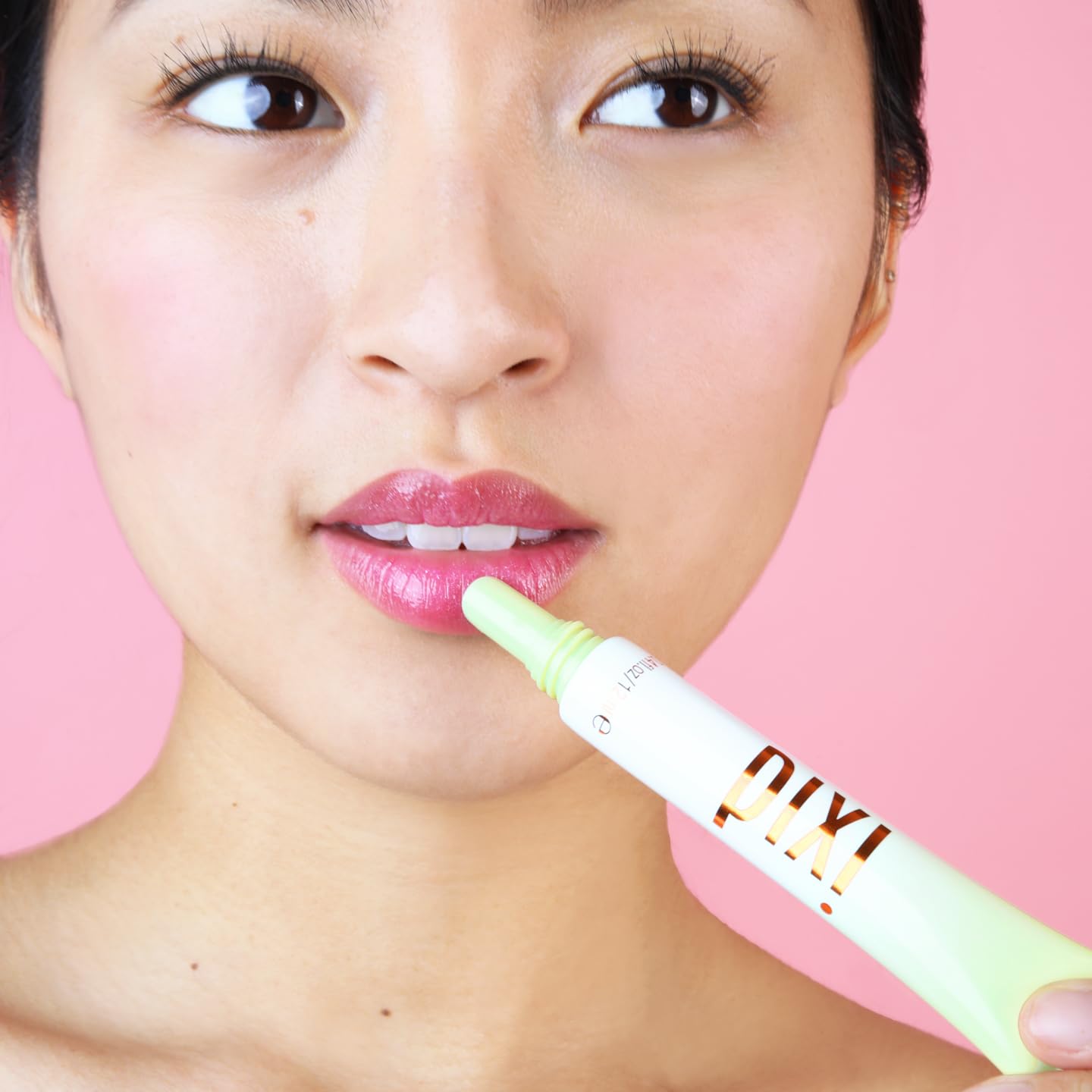 Pixi Beauty LipTone pH Reactive Lip Gloss in Prettiness | Color Changing Tinted Lip Balm with Rosehip Oil & Shea Butter | Non-Sticky Mirror-Shine Beauty & Personal Care Pixi