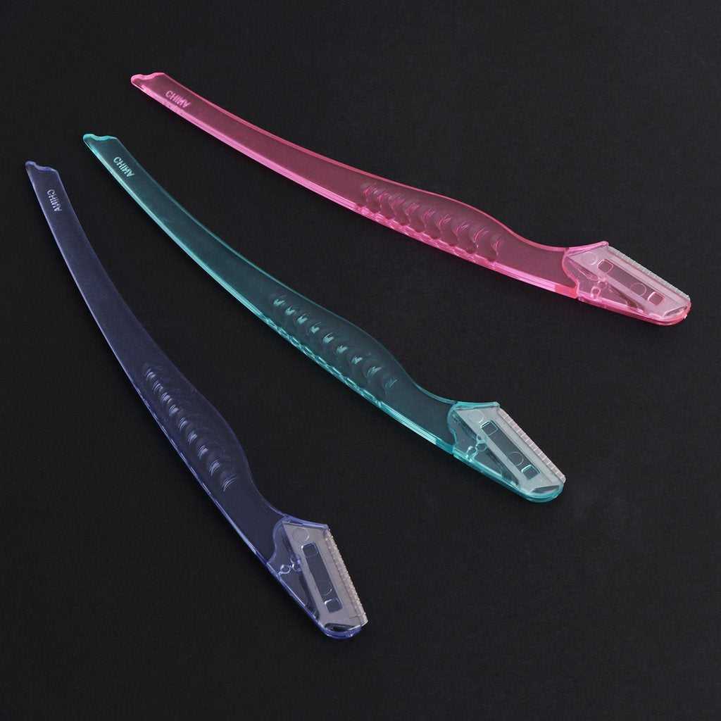 niumanery Women Eyebrow Hair Removal Safety Razor Trimmer Shaper Shaver Blade Foldable New Beauty and Personal Care niumanery