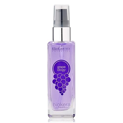 SALERM - Grape Seed Oil - Salerm Grapeology Biokera Natura - 60 ml - Split Ends Repair - Hydrating Serum for Dry and Damaged Hair - Antioxidant Beauty & Personal Care SALERM