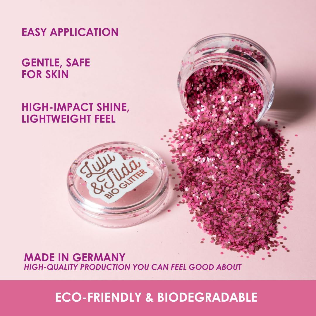 Biodegradable Glitter, 8 Colors, Vegan, for Hair and Body, Safe for Children (Every Night is Girl's Night) Beauty & Personal Care Great Pretenders