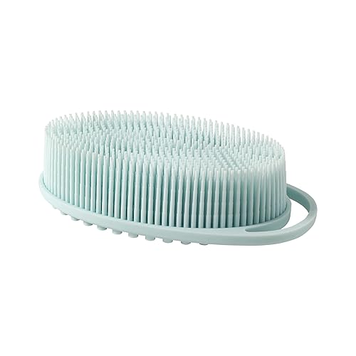 Freeman Premium Silicone Body Scrubber, Exfoliating & Massaging, Double Sided Silicone Scrubber, Durable & More Hygienic Than Loofah, for Men & Women Beauty & Personal Care Freeman