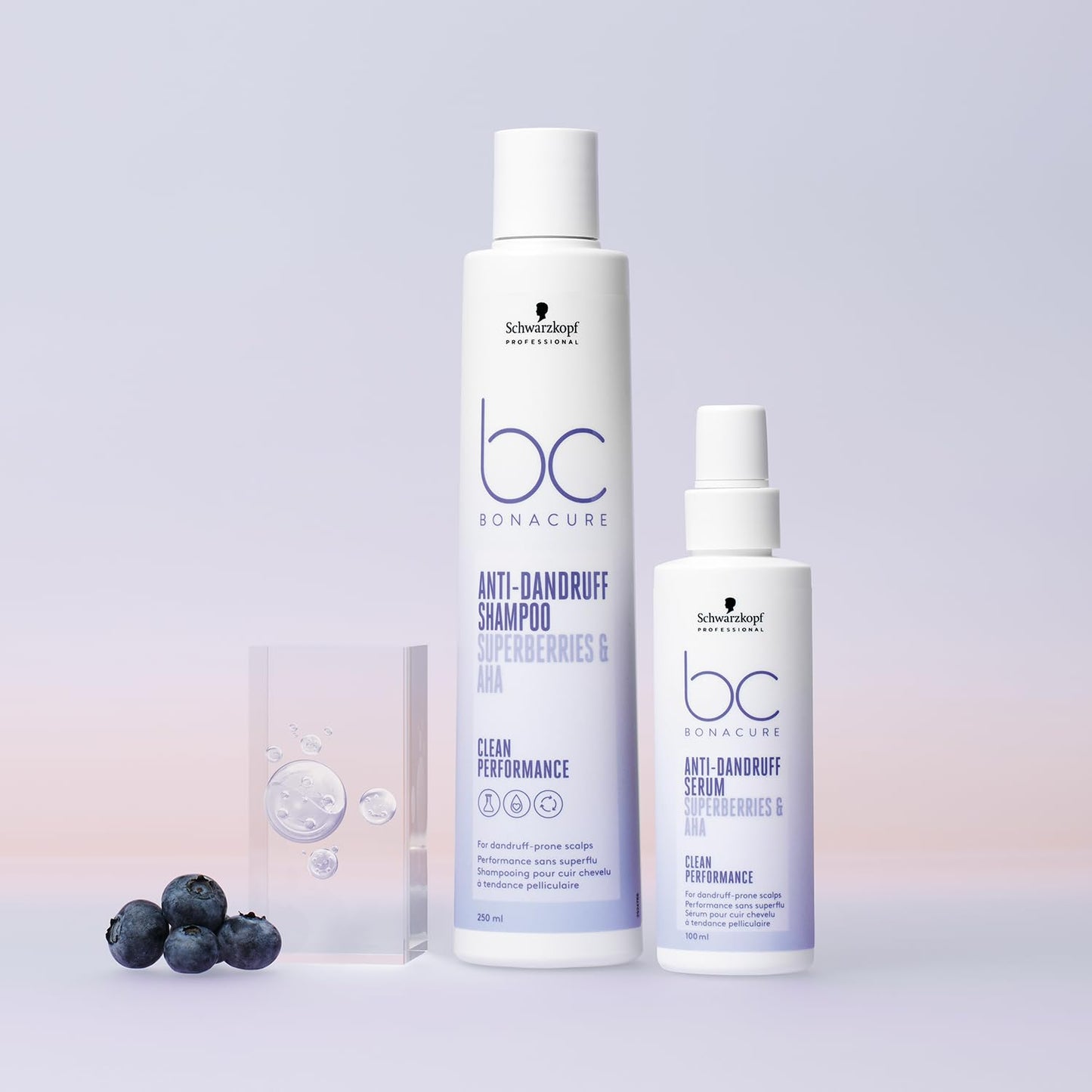 Schwarzkopf BC Bonacure Anti-Dandruff Shampoo Superberries & AHA Clean Performance - 250 ml (8.4 Fl oz) Beauty & Personal Care Schwarzkopf Professional
