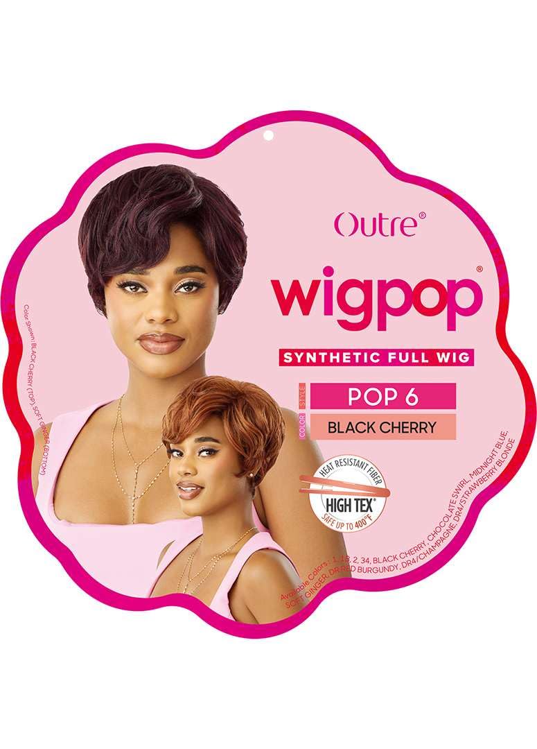 Outre Wigpop Synthetic Full Wig - POP 6 (DR4/STRAWBERRY BLONDE)