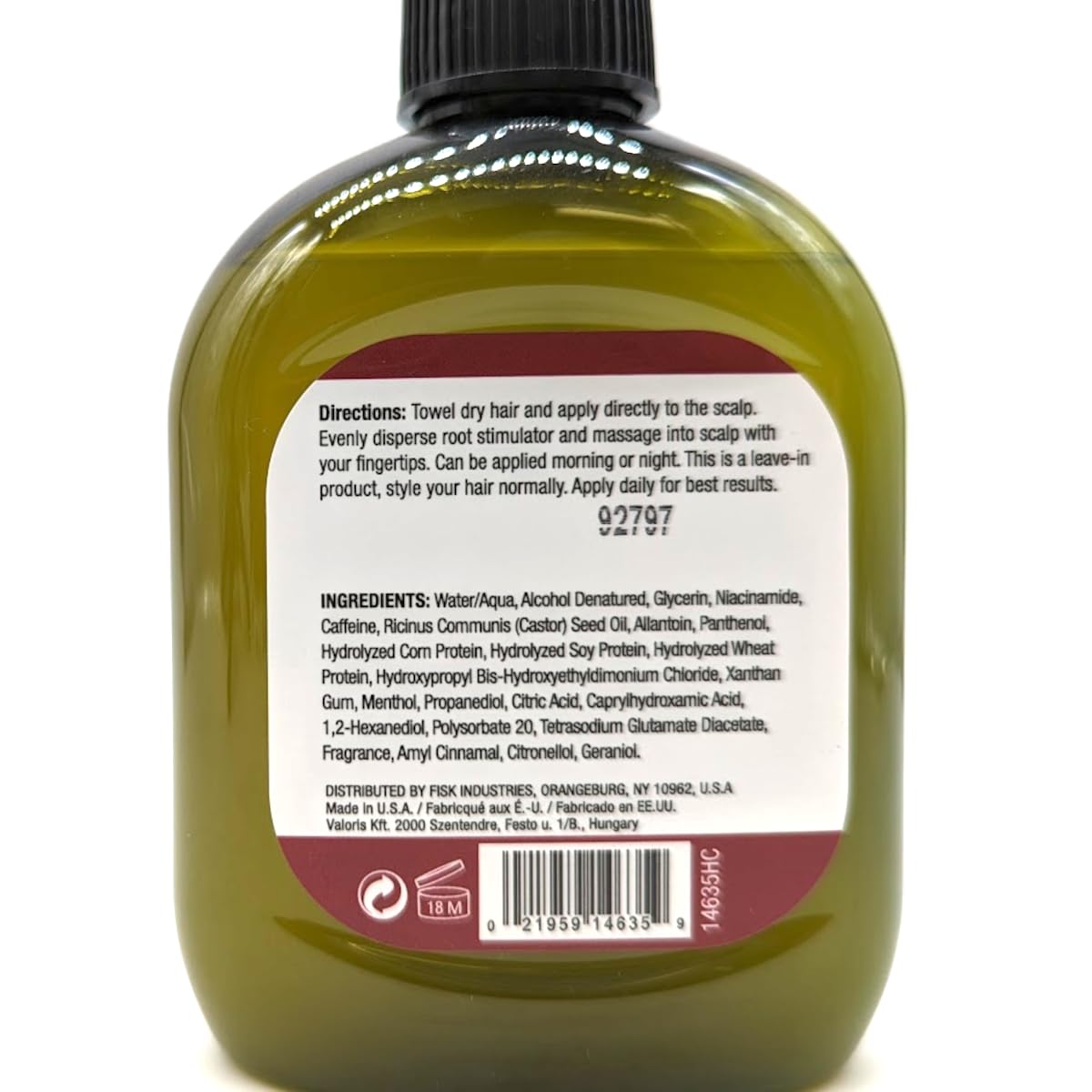 Hair Chemist Pro-Growth Castor Oil Scalp Stimulator 7.1 oz. Beauty & Personal Care Hair Chemist