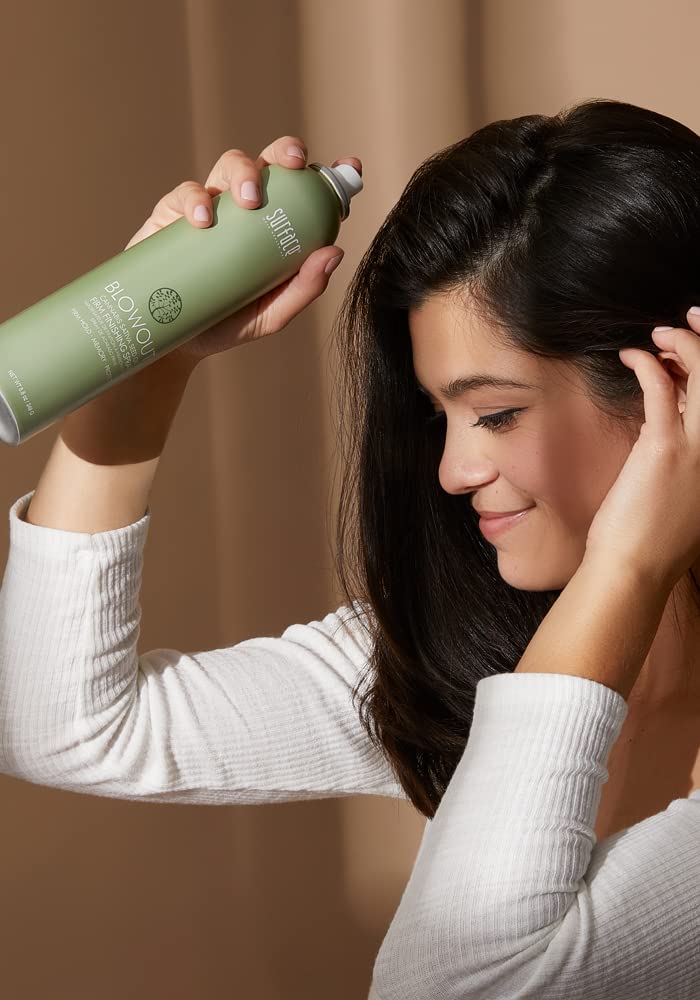 SURFACE Hair Blowout Firm Hair Spray for Women and Men, 8.8oz - Heat Protecting, Volumizing, Lychee and Maracuja Oil - Premium Blowout Hair Products Beauty & Personal Care SURFACE