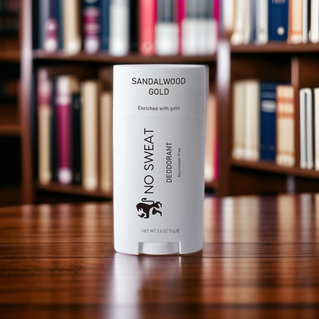 Aluminium Free Stick Deodorant - Sandalwood Scent - Vegan - Sandalwood Gold - By No Sweat Beauty and Personal Care No Sweat