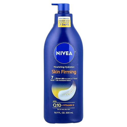 NIVEA Lotion Nourishing Skin Firming 16.9 Ounce Pump (500ml) (2 Pack) Beauty & Personal Care NIVEA
