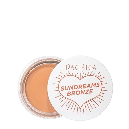 Pacifica Bronzer - Sun Dreams Matte Bronzing Cream Highlighter, Hydrating & Buildable Contour with Floral Extracts, Talc-Free, Vegan & Cruelty-Free, 1 Beauty & Personal Care Pacifica