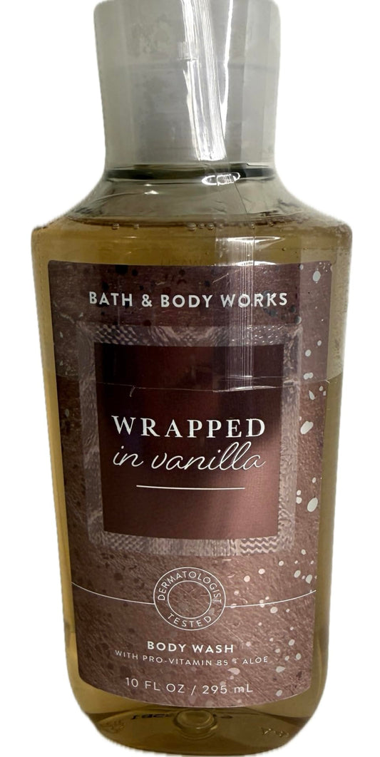 Bath & Body Works Wrapped In Vanilla Body Wash 10 oz
