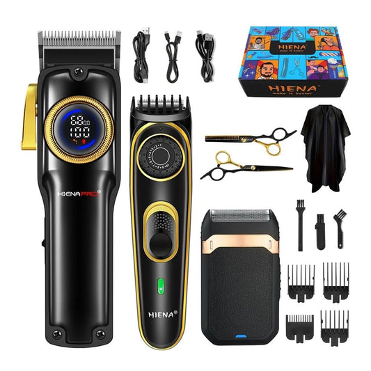 EWKYLSEM Razors 3pcs Professional Hair Cutting Machine,USB Charging Cordless use,high Power Sharp Trim Without Pulling Hair,Fast Cutting Clean Beauty and Personal Care EWKYLSEM