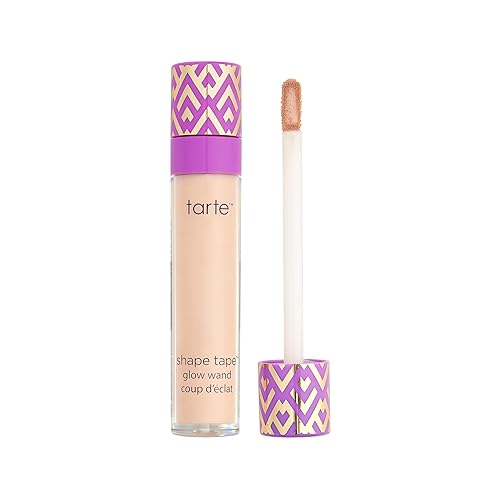 tarte shape tape glow wand - Sheer Liquid Highlighter with Mineral Pigments & Shea Butter for Hydrated Radiant Appearance, Vegan & Cruelty-Free, full Beauty & Personal Care tarte