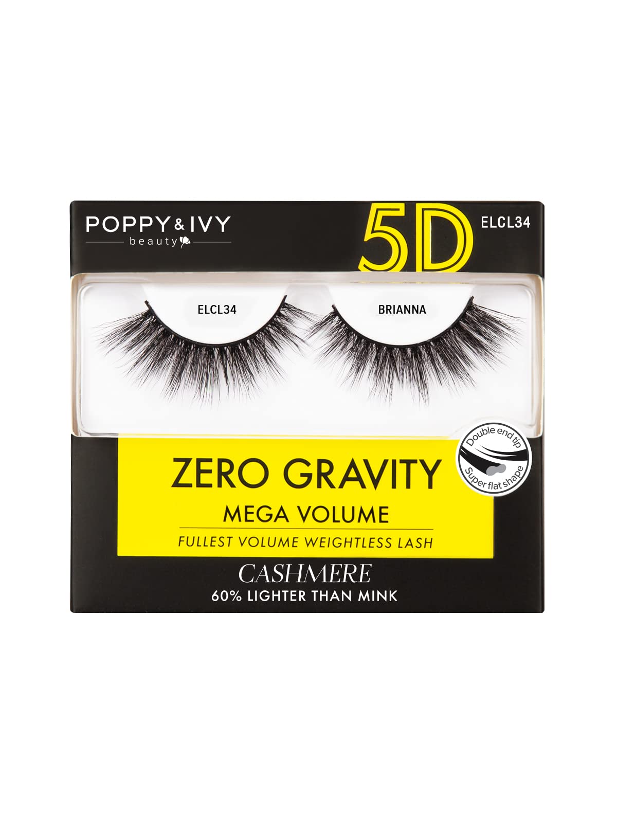 Absolute New York Cashmere Zero Gravity Lash - Mega Volume (BRIANNA) Beauty & Personal Care Absolute New York