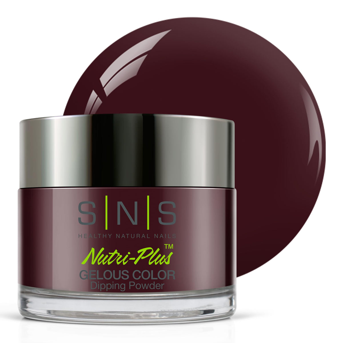 SNS Nail Dip Powder, Gelous Color Dipping Powder - Prom Dress (Wine, Purple, Brown/Maroon, Cream) - Long-Lasting Dip Nail Color Lasts 14 Days Beauty & Personal Care SNS Healthy Natural Nails