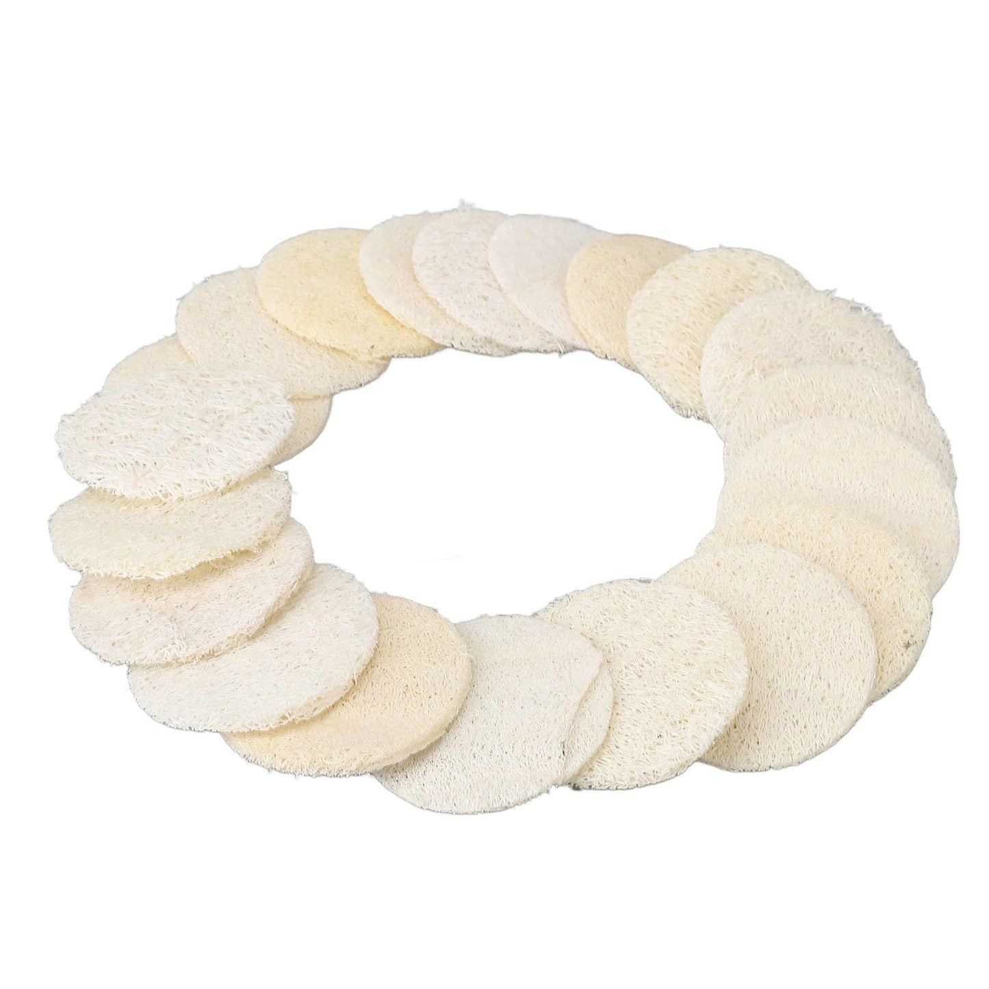 Exfoliating Face Scrubber Loofah Pads 20 PCS - Gentle Cleansing & Body Exfoliation Tool for Daily Skincare Routine, Soft Loofah Fit for Skin Types Beauty and Personal Care ZJchao