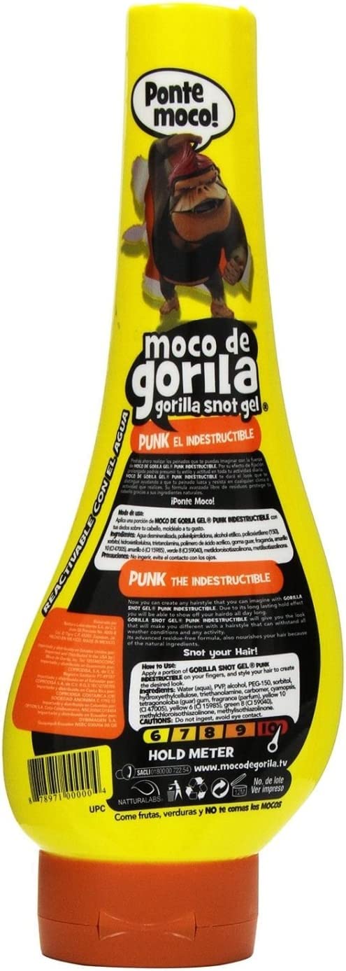 MOCO DE GORILA Punk Extreme Hold Gel, 11.99 oz (Pack of 4) Beauty & Personal Care Moco de Gorila