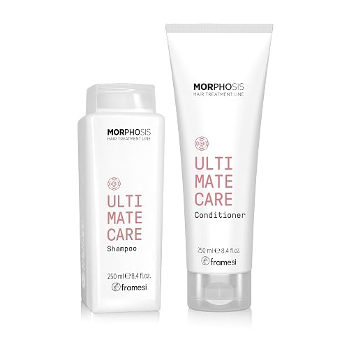 Framesi Morphosis Ultimate Care Shampoo and Conditioner Set, 8.4 fl oz, Moisturizing & Hydrating Shampoo and Conditioner Duo Beauty & Personal Care F FRAMESI