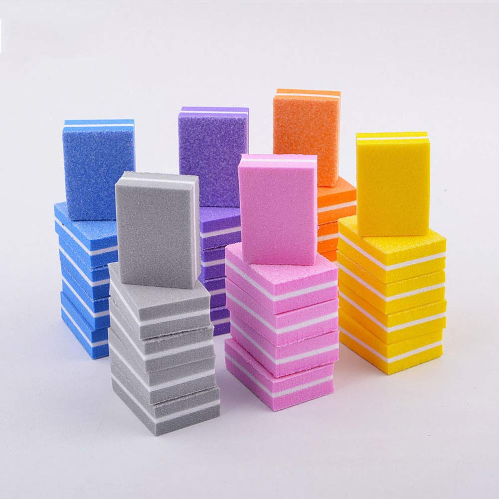 60Pcs Professional Nail Buffer Block Mini Toe Nail and Finger Nail Sanding Blocks Smoother Buffer File for Nail Polish UV Gel Manicure Salon Nail Art Beauty & Personal Care luzen
