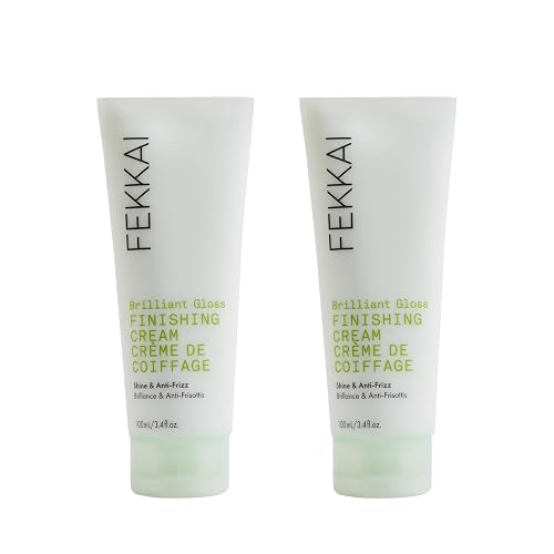 FEKKAI Brilliant Gloss Multi-Tasker - 3.4 oz, Pack of 2 - Transforms Hair with 4X Shine - Free of Sulfates, Parabens, Phthalates - Vegan, Cruelty-Free Beauty & Personal Care Fekkai