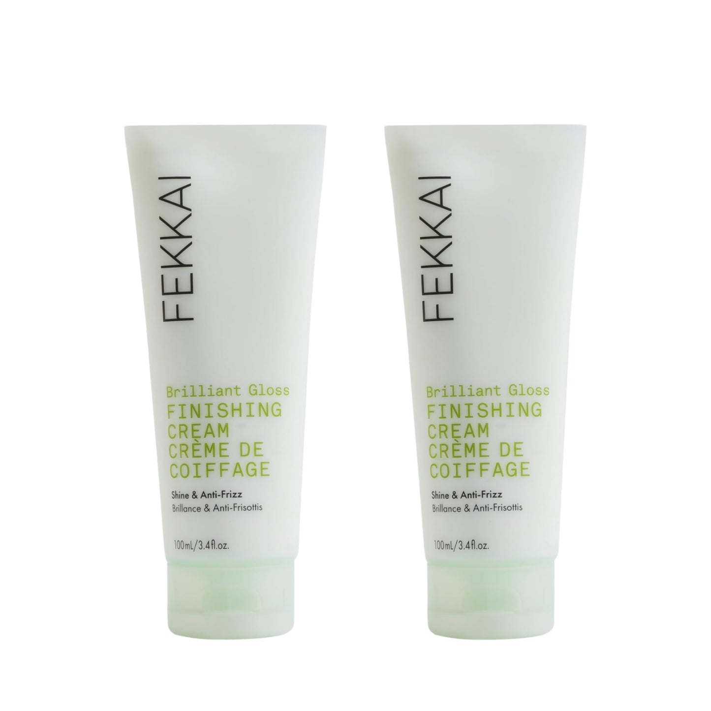 FEKKAI Brilliant Gloss Multi-Tasker - 3.4 oz, Pack of 2 - Transforms Hair with 4X Shine - Free of Sulfates, Parabens, Phthalates - Vegan, Cruelty-Free Beauty & Personal Care Fekkai