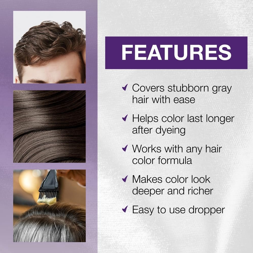 Ardell Gray Magic Hair Color Drops, Additive - Boosts Hair Color Penetration & Covers Gray Hair Completely, Enhanced Hair Dye Absorption, 0.25 oz Beauty & Personal Care Ardell