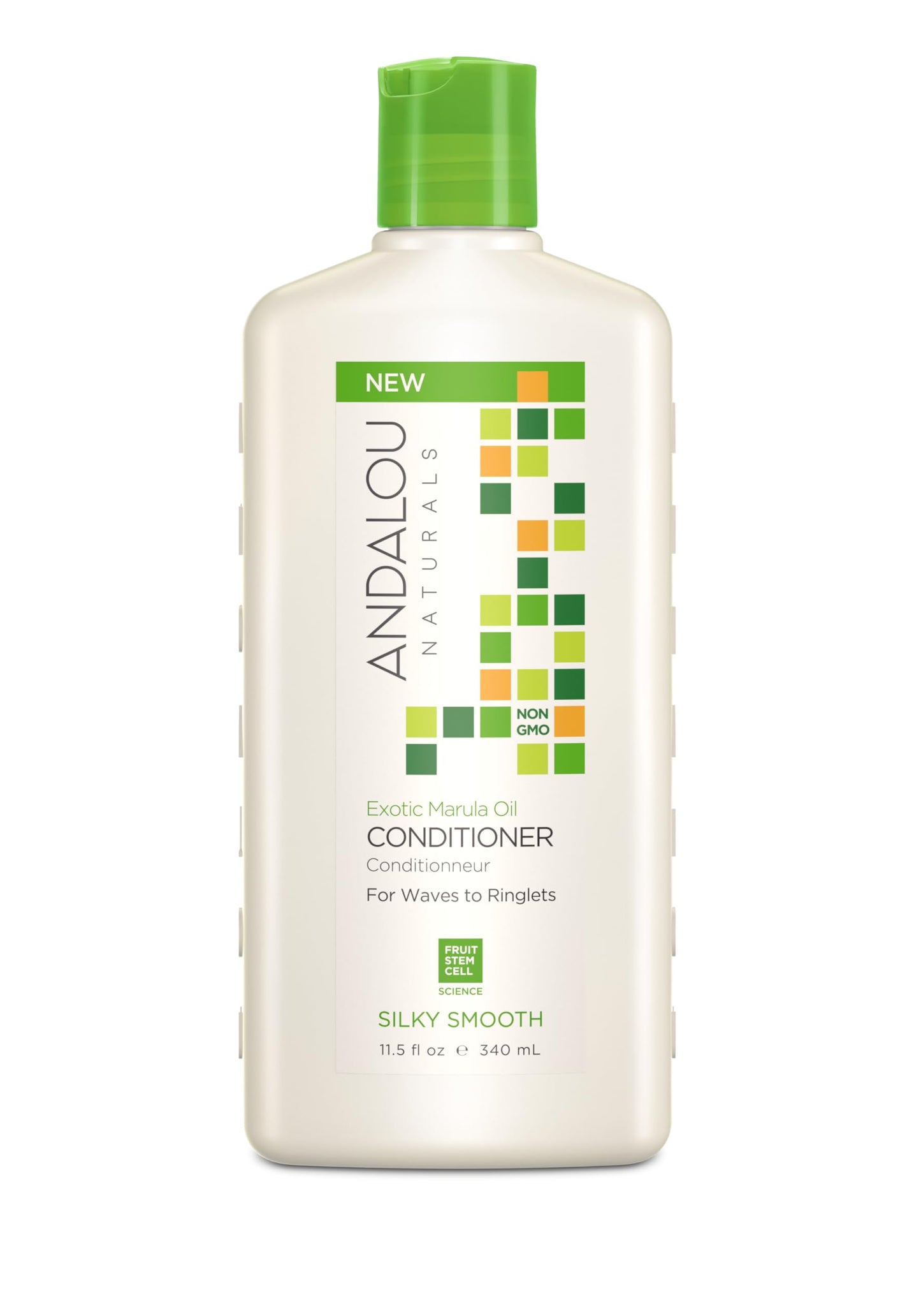 Andalou Naturals Exotic Marula Oil Silky Smooth Conditioner, 11.5 Ounce, (Package May Vary) Beauty & Personal Care Andalou Naturals