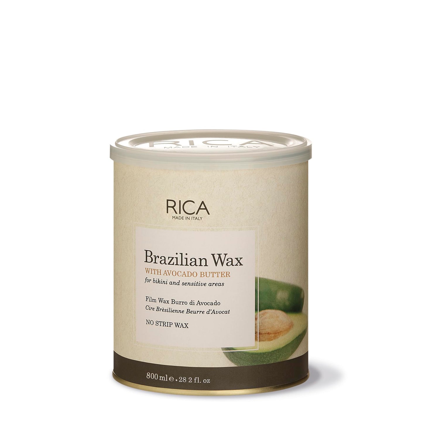 Rica Brazilian Wax with Avocado Butter (400ml) by Rica Beauty and Personal Care Rica