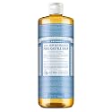 Dr. Bronner's - Pure-Castile Liquid Soap (Baby Unscented, 32 ounce) - Made with Organic Oils, 18-in-1 Uses: Face, Hair, Laundry and Dishes Beauty & Personal Care Dr. Bronner's