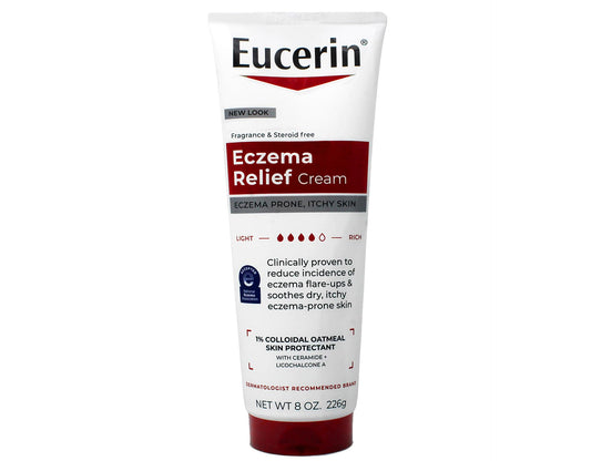 Eucerin Eczema Relief Body Creme 8 oz (Pack of 8)