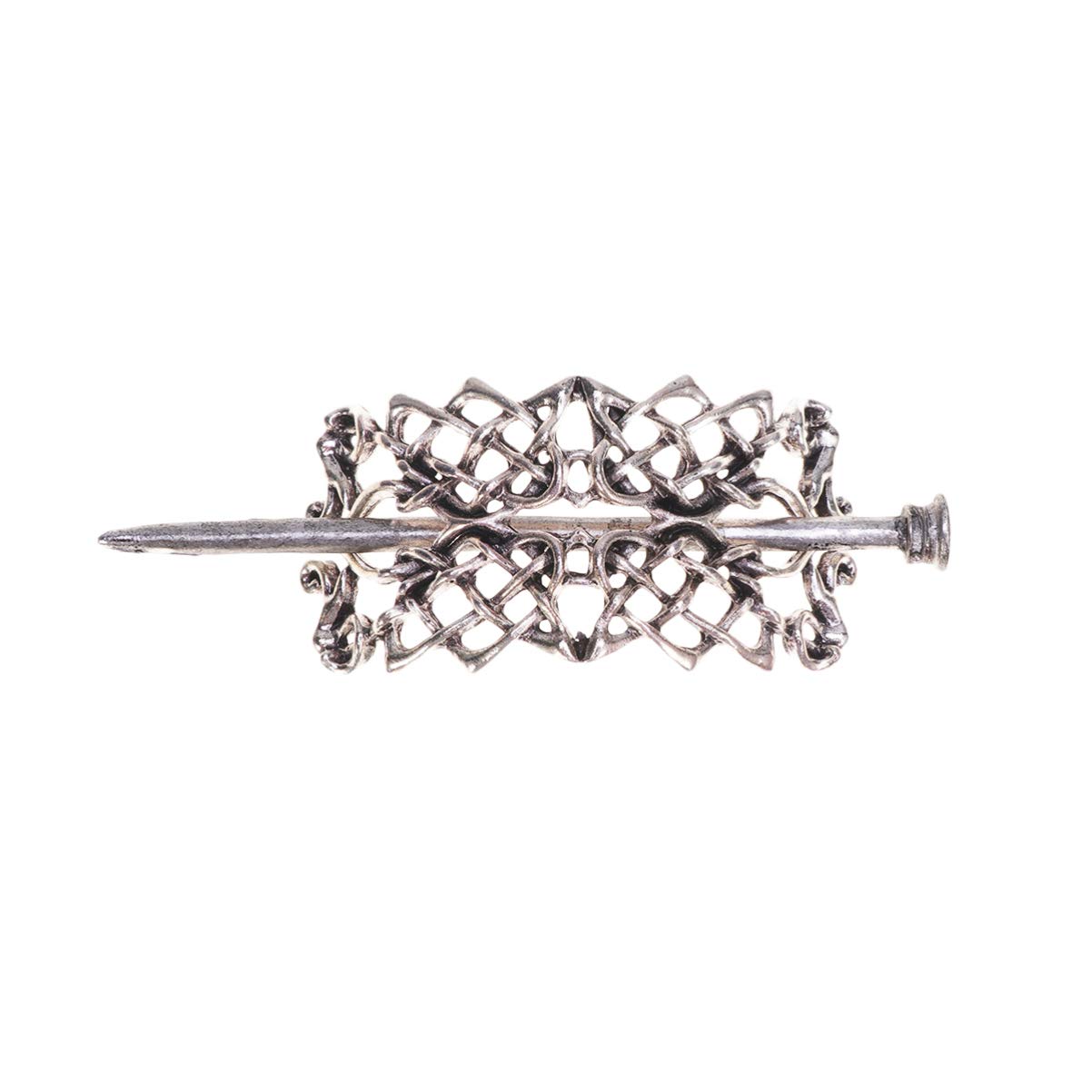 Viking Knot Hair Clips Alloy Retro Hair Slide Barrettes Hair for Long Hair Beauty & Personal Care Lurrose