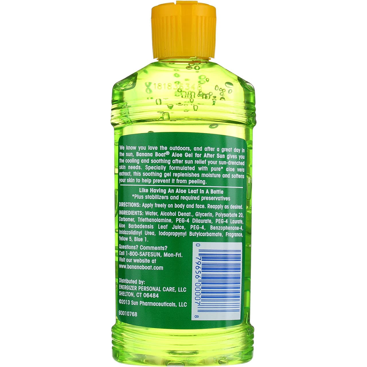 Banana Boat Aloe After Sun Gel 8 Ounce Soothing (Pack of 2) Beauty & Personal Care Banana Boat