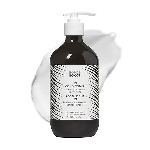 BONDIBOOST HG Anti-Thinning Hair Conditioner [16.90 fl oz] - Hydrating Hair Conditioner with Aloe Vera, Rosemary & Saw Palmetto, Promotes Thicker + Beauty & Personal Care BONDIBOOST