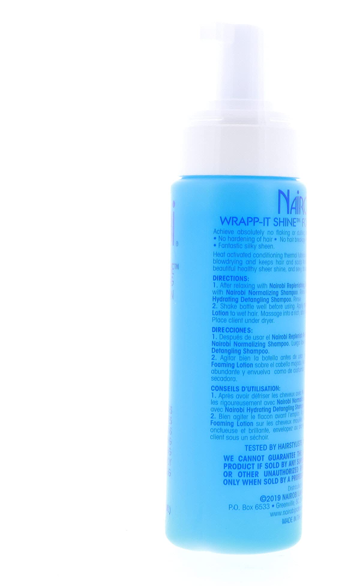 Nairobi Wrapp-It Shine Foaming Lotion 8oz by Nairobi Beauty & Personal Care Nairobi