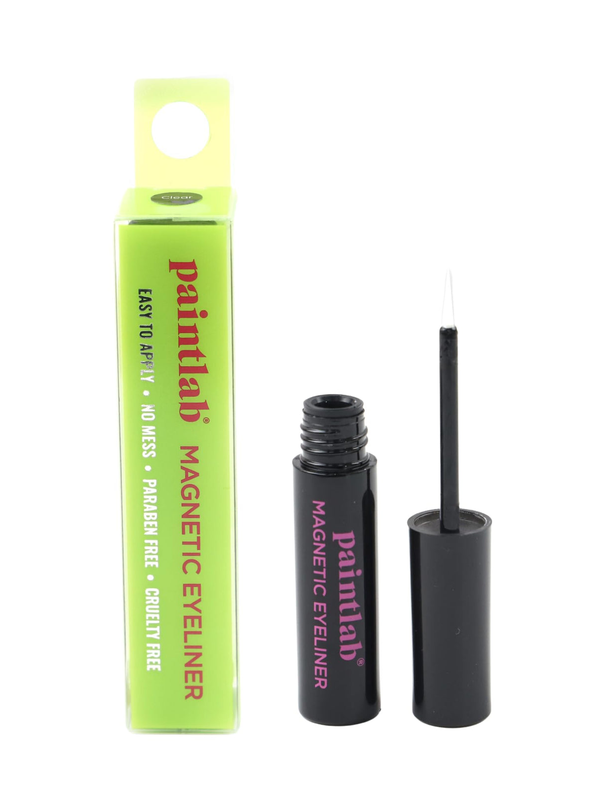 PaintLab Magnetic Eyeliner, Bold, Pigmented, Water-Resistant Liquid Liner for Easy Magnetic Lash Application, Black Beauty & Personal Care PaintLab