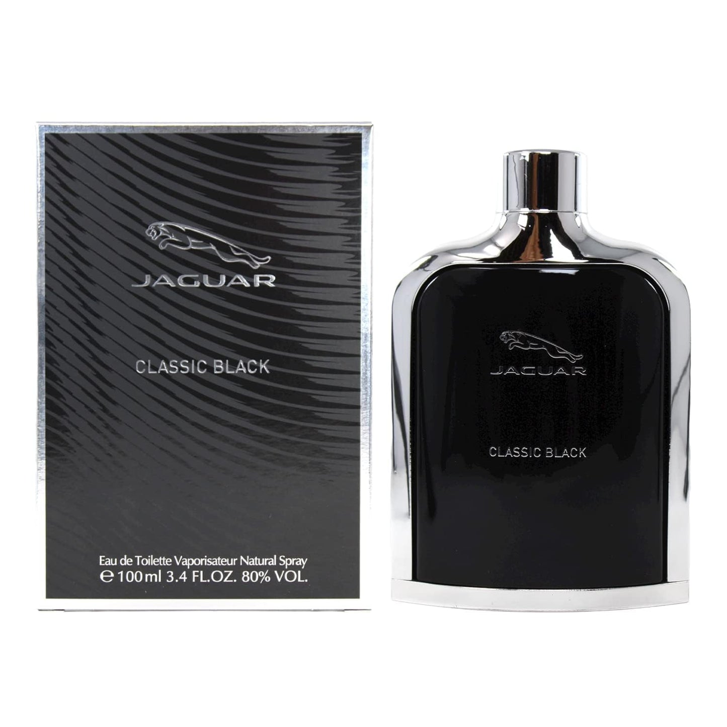 Jaguar Classic Black 3.4 oz Eau De Toilette Spray For Men Beauty & Personal Care Jaguar