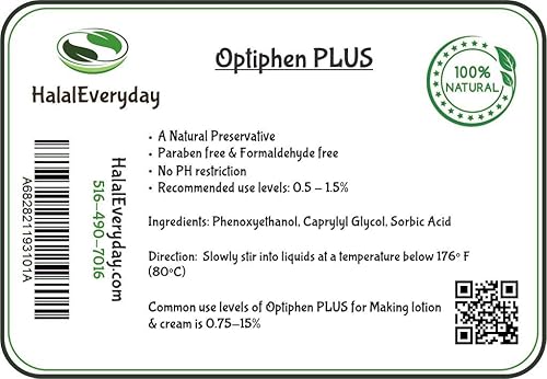 Optiphen Plus - Optiphen + Water Soluble and Very Gentle Preservative 4 Oz Beauty & Personal Care SAAQIN