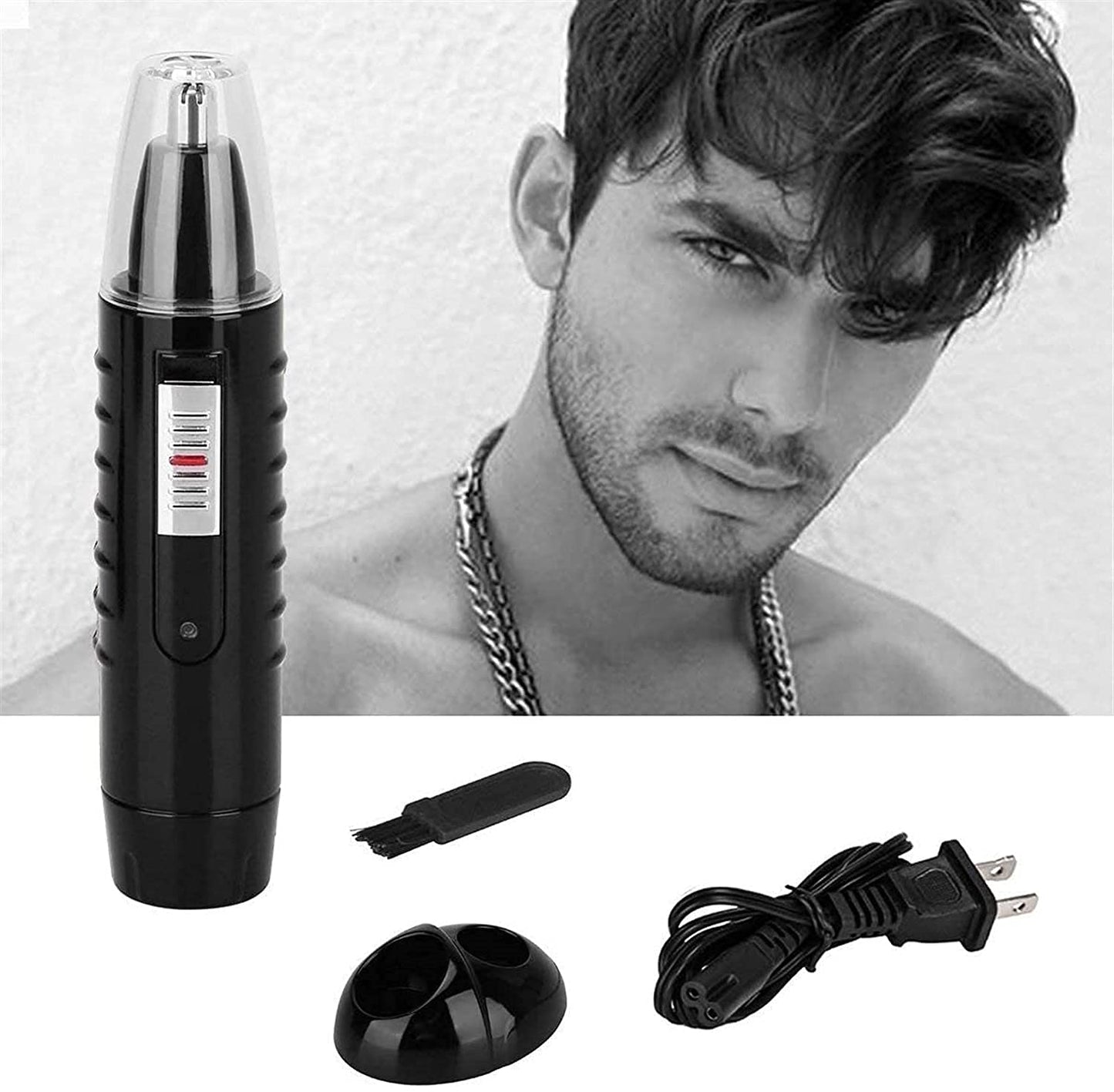 LEONYS Water Resistant Stainless Steel Nose and Ear Hair Trimmer Beauty and Personal Care LEONYS