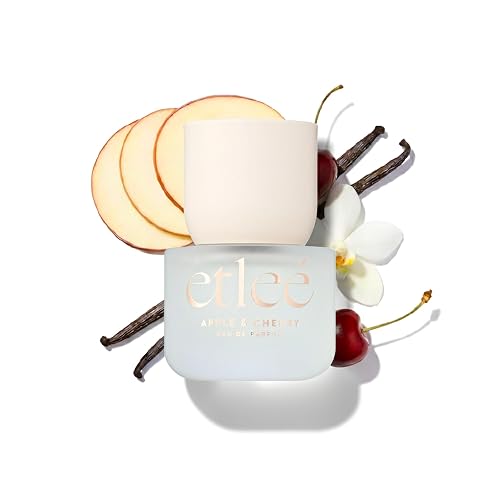 ETLEÉ Apple & Cherry Eau de Parfum 1.01oz, Long Lasting Perfume Inspired by Kay Juicy Apple+TF Lost Cherry, Floral Woody Musk Notes With Almond Beauty & Personal Care ETLEÉ