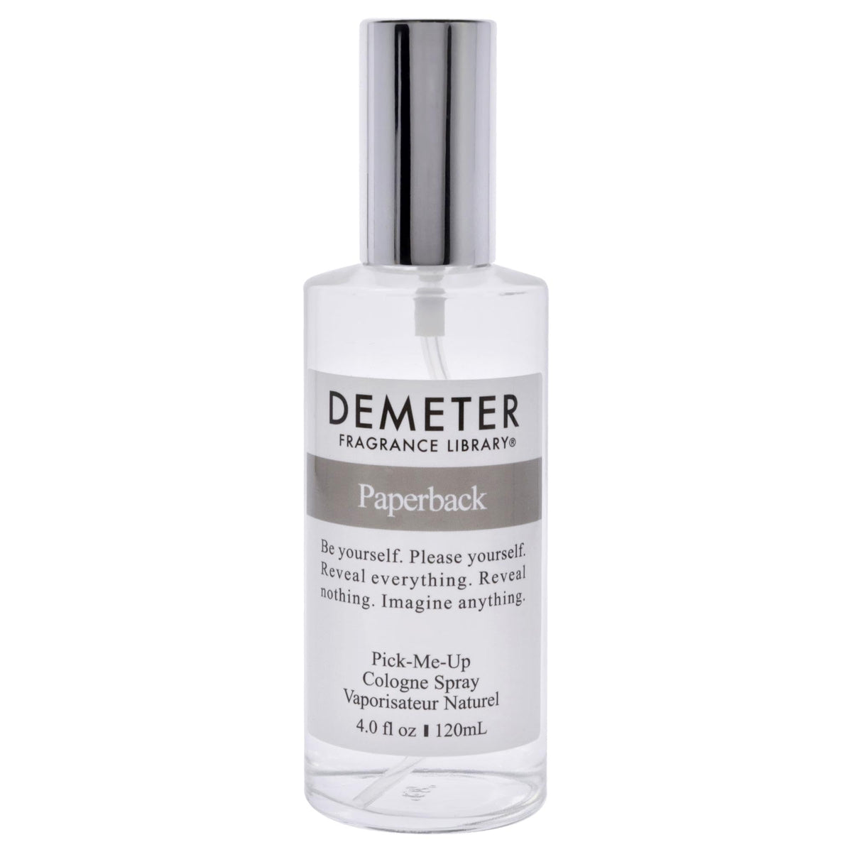 Demeter Paperback Cologne Spray for Unisex, 4 Ounce